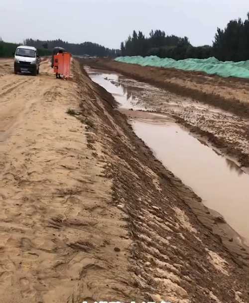 长治城区河道降水